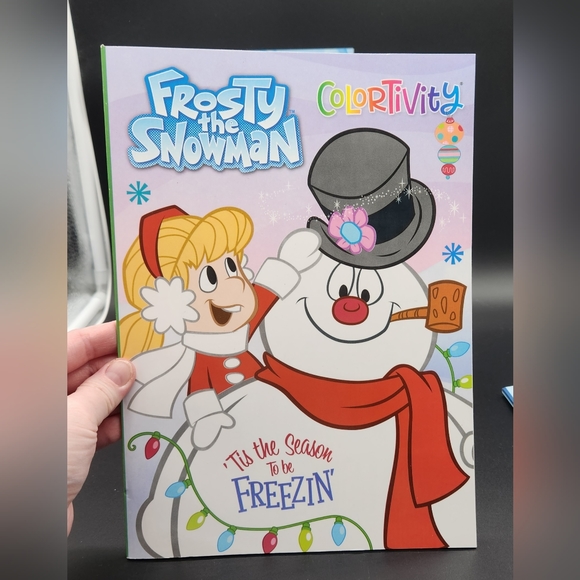 New Christmas Activity & Coloring Books, Frost the Snowman, Grinch & Gnomes - Picture 12 of 16